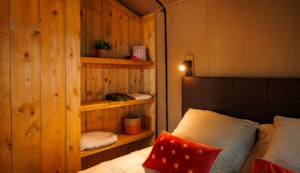Safarizelt&nbsp;Forest Lodge - Schlafzimmer